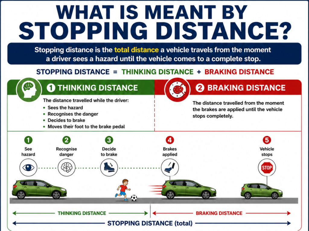 what is the stopping distance at 70 mph what is the stopping distance at 70 mph - what is meant by stopping distance