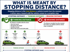 what is meant by stopping distances